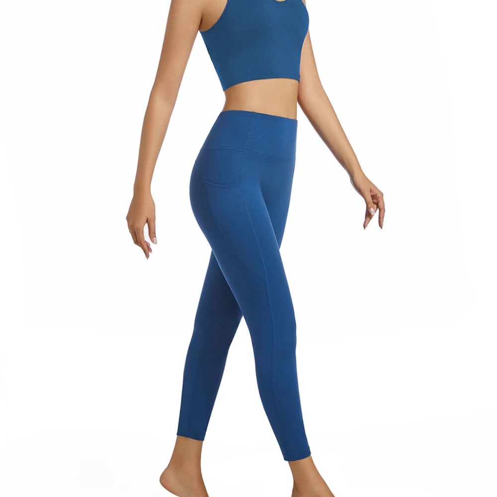 NWT Pure Woven Bamboo Active Leggings